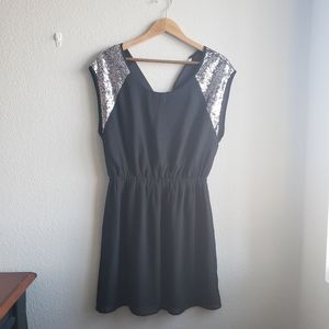 Pixley Stitch Fix Black Sparkle Dress